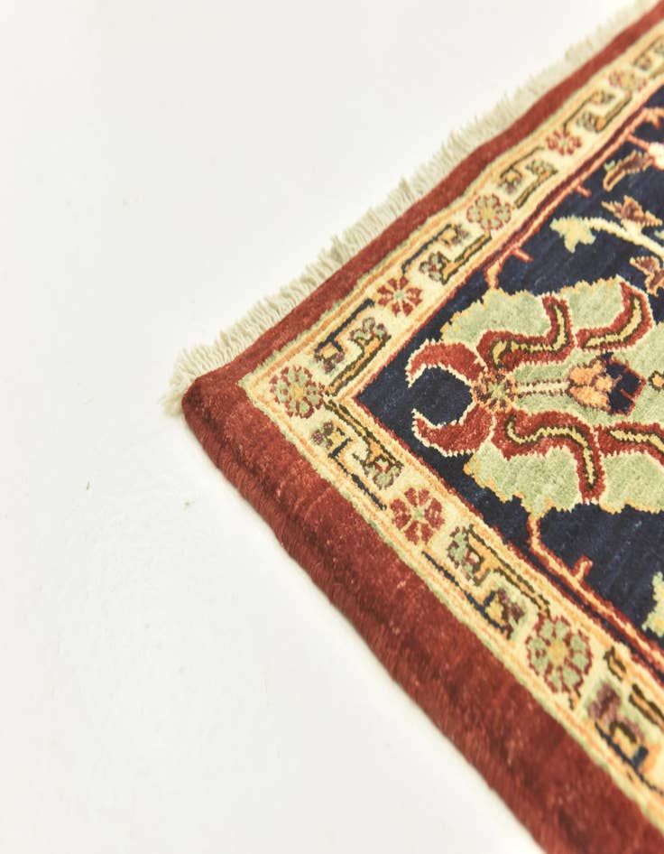 Detail image of  5' 9 x 7' 9  Hand Knotted Ariana Ziegler Rug