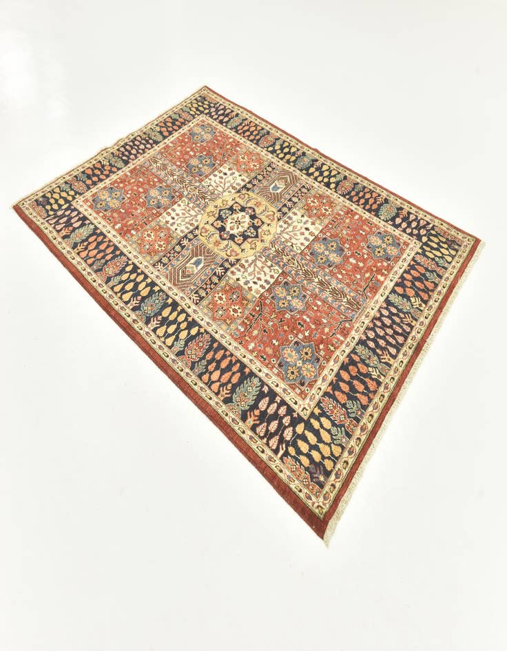 Detail image of  5' 8 x 7' 10  Hand Knotted Ariana Ziegler Rug