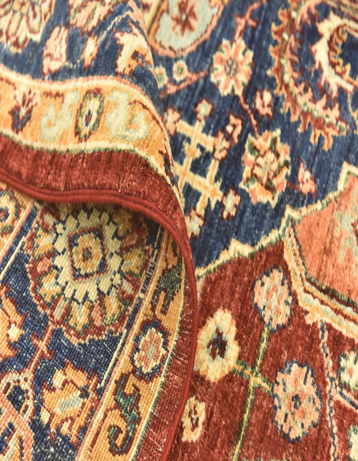 Detail image of  5' 8 x 7' 9  Hand Knotted Ariana Ziegler Rug