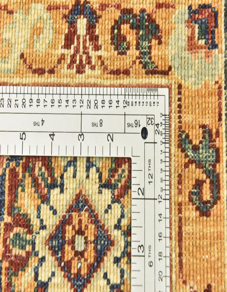 Detail image of  5' 8 x 7' 9  Hand Knotted Ariana Ziegler Rug