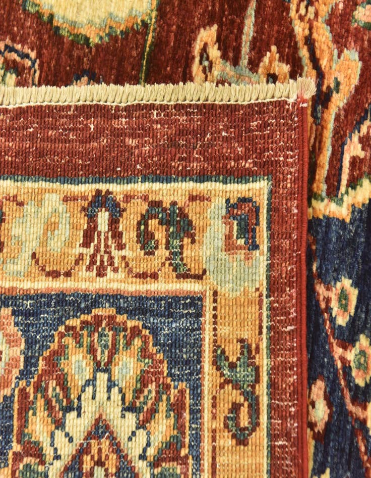 Detail image of  5' 8 x 7' 9  Hand Knotted Ariana Ziegler Rug