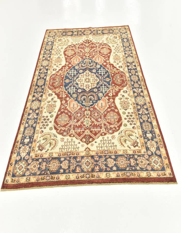 Detail image of  5' 8 x 7' 9  Hand Knotted Ariana Ziegler Rug