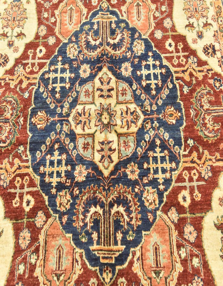 Detail image of  5' 8 x 7' 9  Hand Knotted Ariana Ziegler Rug