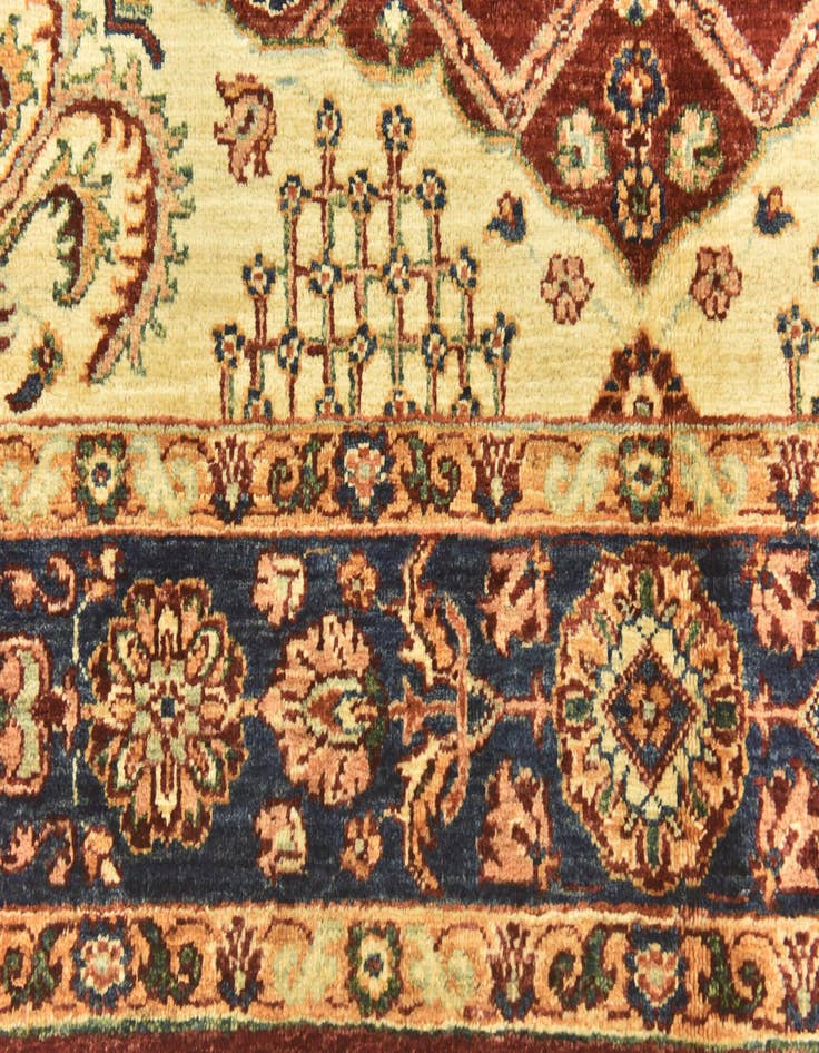 Detail image of  5' 8 x 7' 9  Hand Knotted Ariana Ziegler Rug