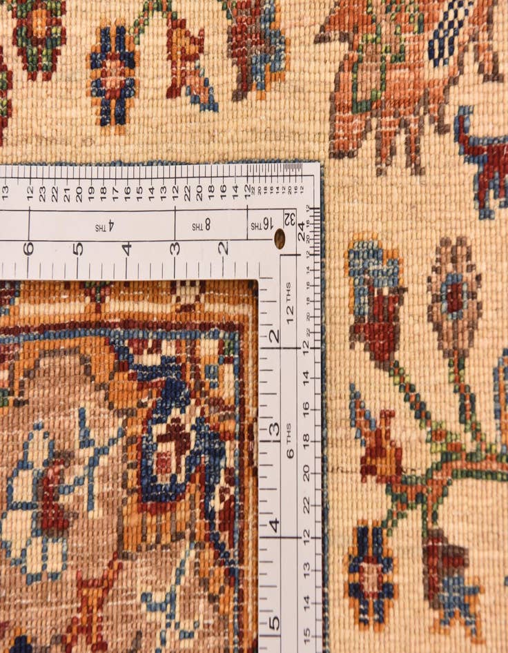 Detail image of  5' 6 x 8' 5  Hand Knotted Ariana Ziegler Rug