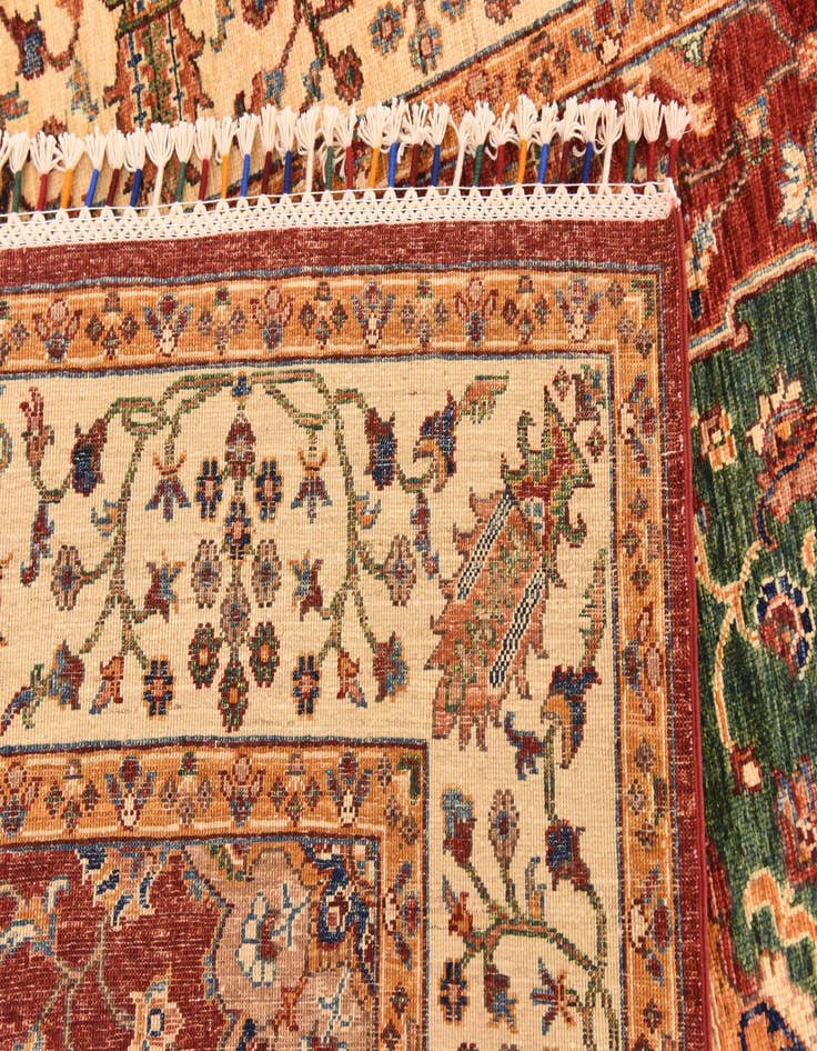 Detail image of  5' 6 x 8' 5  Hand Knotted Ariana Ziegler Rug