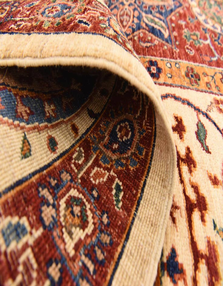 Detail image of  5' 1 x 6' 7  Hand Knotted Ariana Ziegler Rug