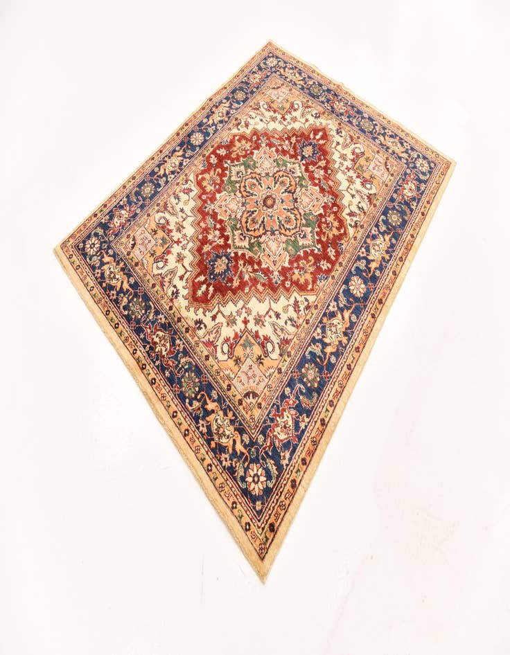 Detail image of  5' 2 x 6' 4  Hand Knotted Ariana Ziegler Rug