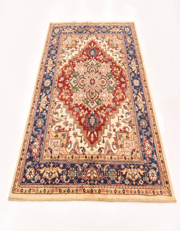 Detail image of  5' 2 x 6' 4  Hand Knotted Ariana Ziegler Rug