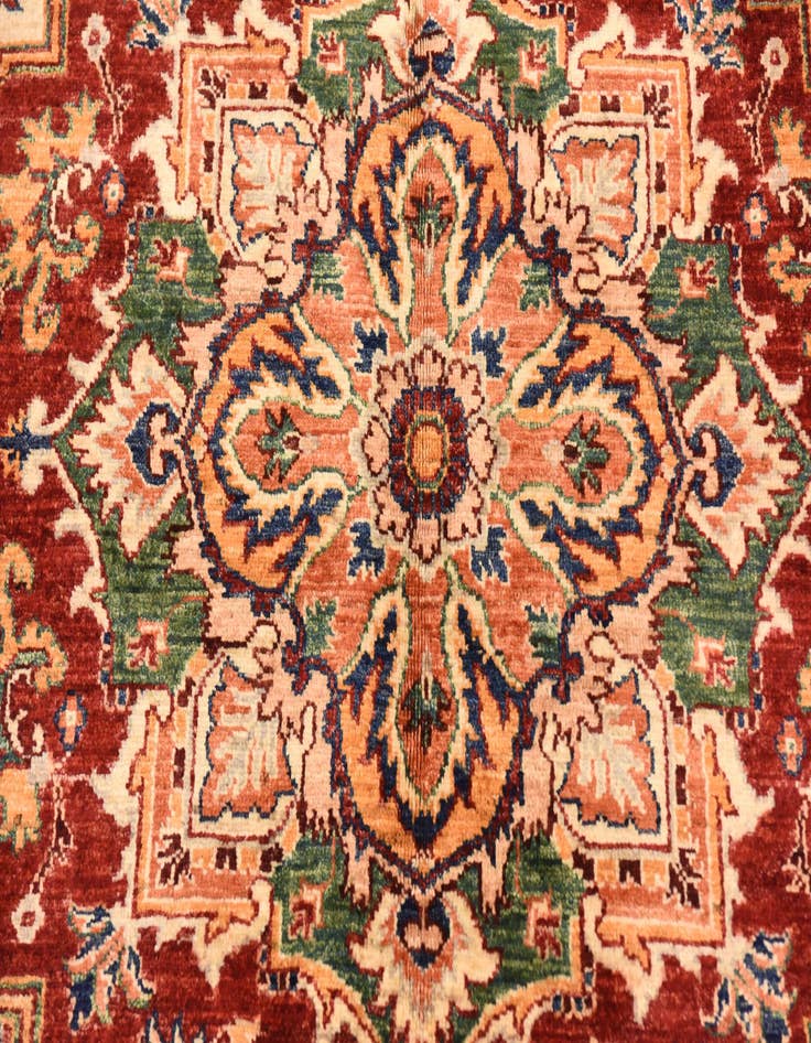 Detail image of  5' 2 x 6' 4  Hand Knotted Ariana Ziegler Rug