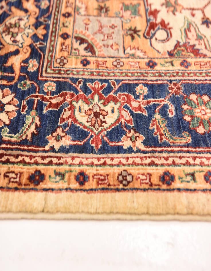 Detail image of  5' 2 x 6' 4  Hand Knotted Ariana Ziegler Rug