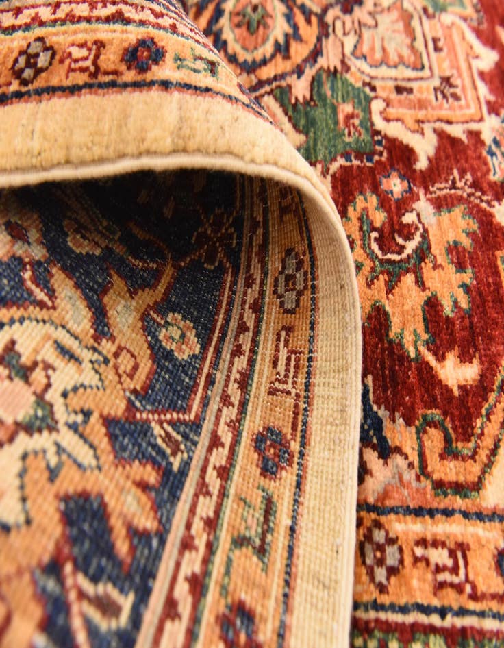 Detail image of  5' 2 x 6' 4  Hand Knotted Ariana Ziegler Rug