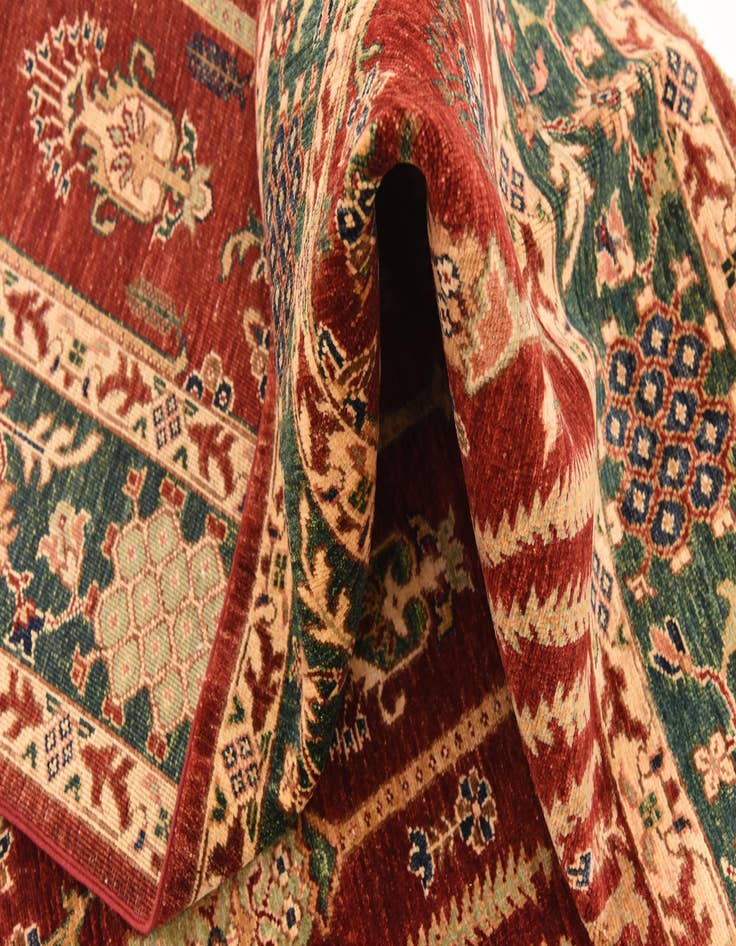 Detail image of  6' 7 x 9' 10  Hand Knotted Ariana Ziegler Rug