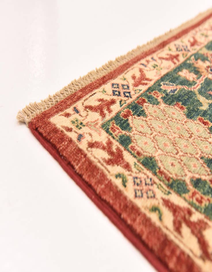 Detail image of  6' 7 x 9' 10  Hand Knotted Ariana Ziegler Rug