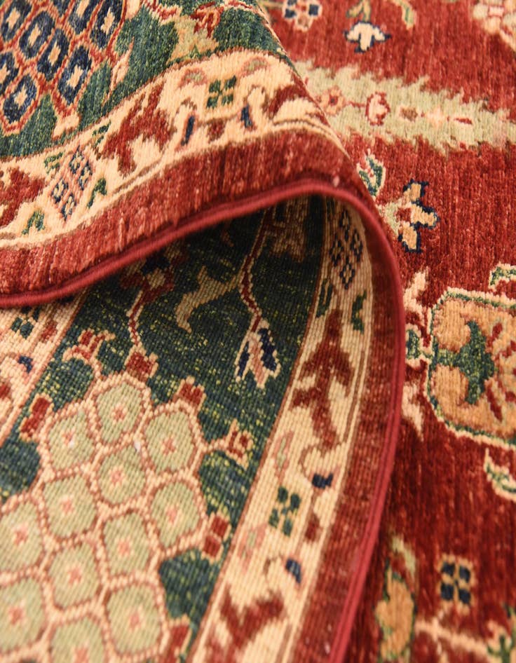 Detail image of  6' 7 x 9' 10  Hand Knotted Ariana Ziegler Rug