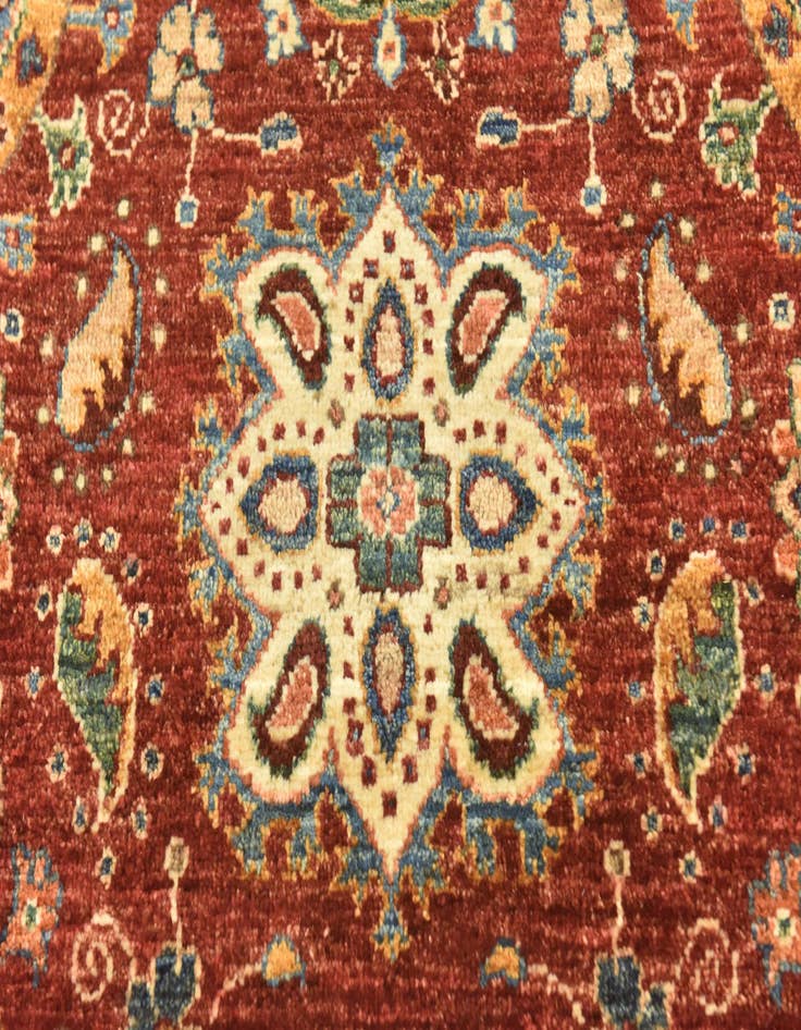 Detail image of  6' 7 x 9' 8  Hand Knotted Ariana Ziegler Oriental Rug