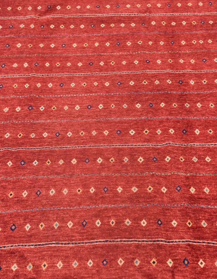 Detail image of  8' 1 x 11' 4  Hand Knotted Ariana Ziegler Rug