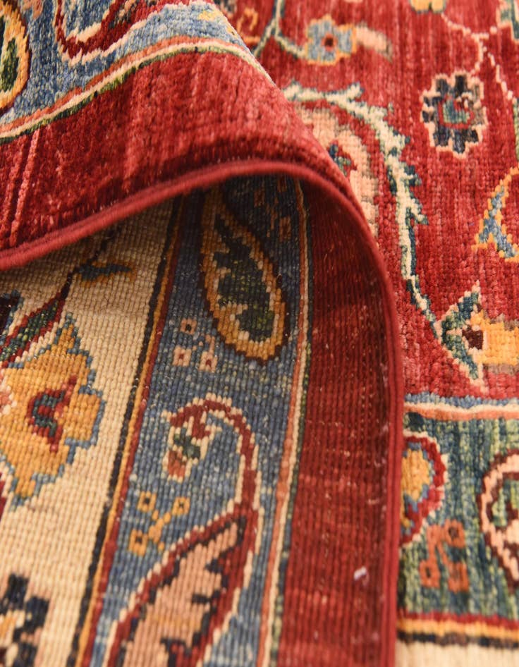 Detail image of  6' 11 x 9' 5  Hand Knotted Ariana Ziegler Rug
