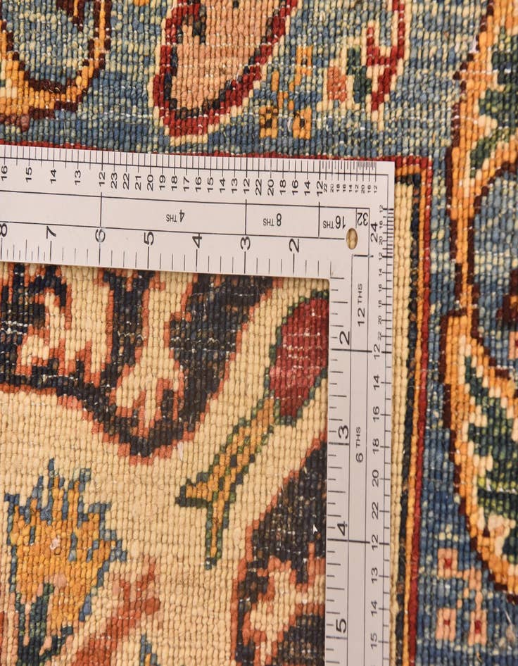 Detail image of  6' 11 x 9' 5  Hand Knotted Ariana Ziegler Rug