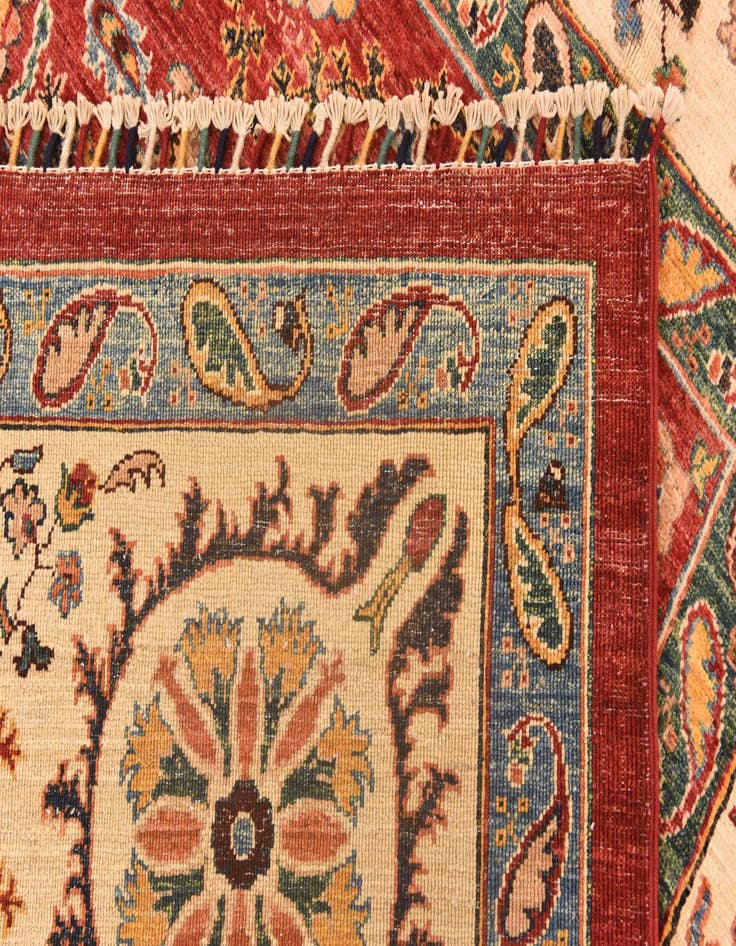 Detail image of  6' 11 x 9' 5  Hand Knotted Ariana Ziegler Rug