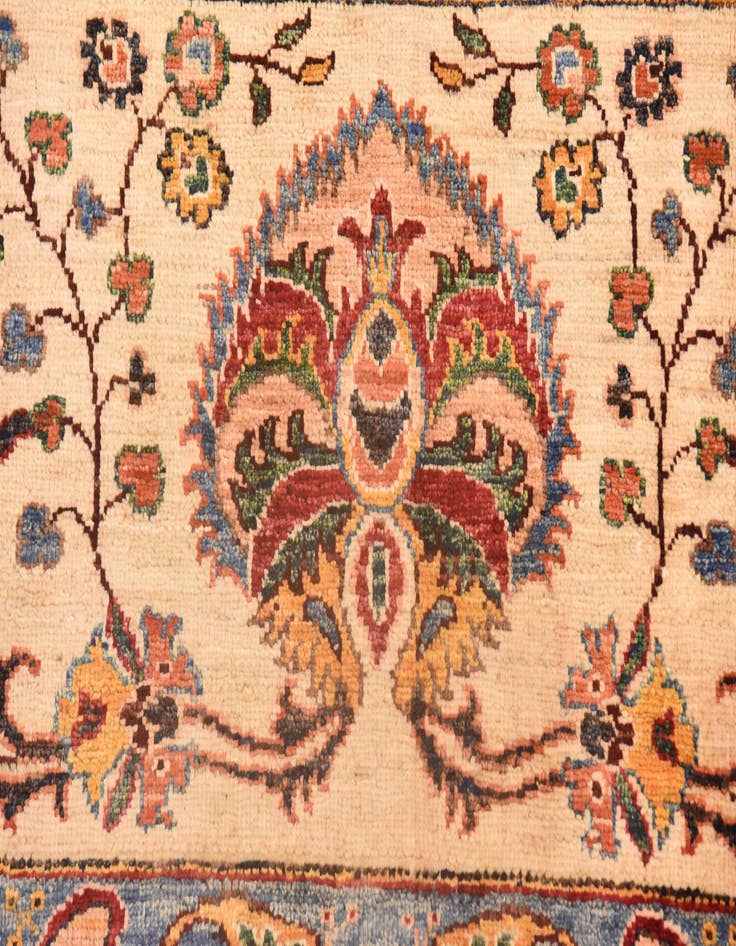 Detail image of  6' 11 x 9' 5  Hand Knotted Ariana Ziegler Rug