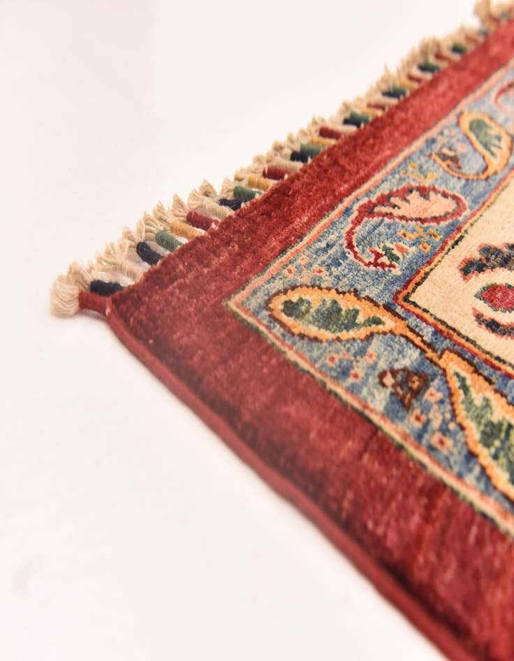 Detail image of  6' 11 x 9' 5  Hand Knotted Ariana Ziegler Rug