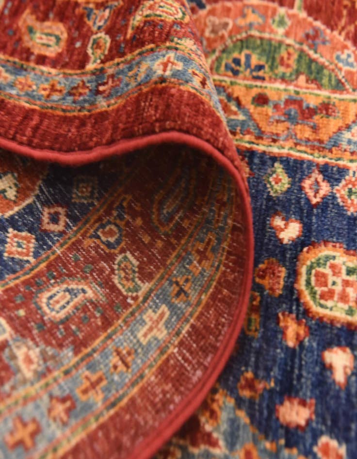 Detail image of  6' 9 x 10' 1  Hand Knotted Ariana Ziegler Rug