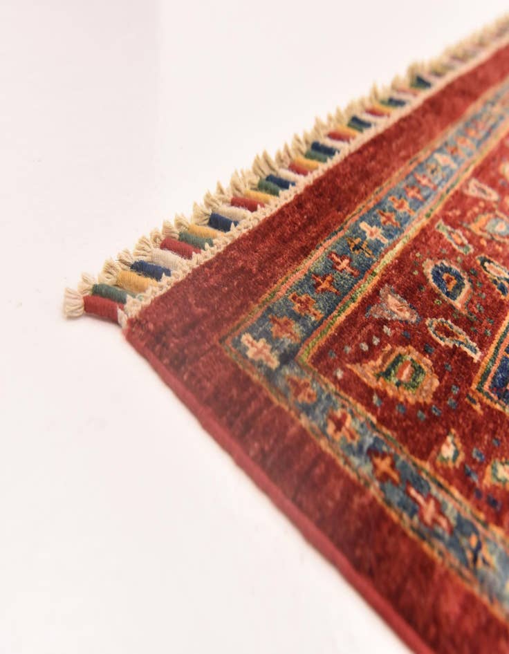 Detail image of  6' 9 x 10' 1  Hand Knotted Ariana Ziegler Rug