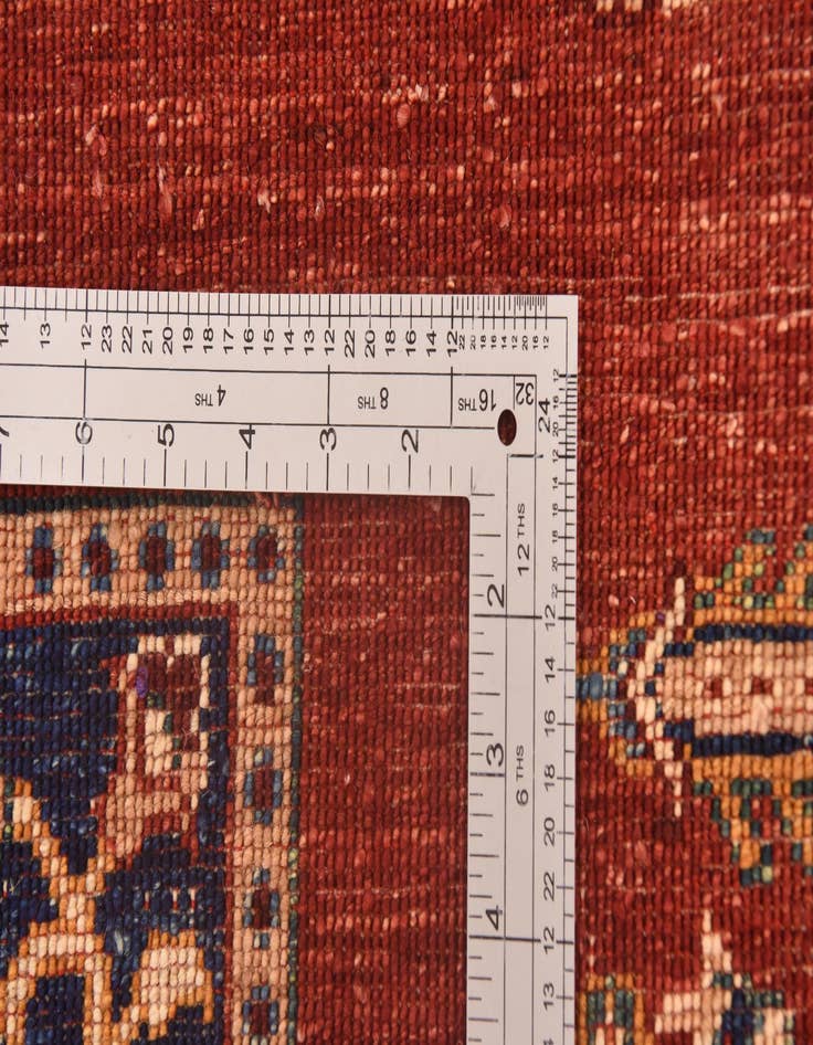 Detail image of  7' x 9' 4  Hand Knotted Ariana Ziegler Rug