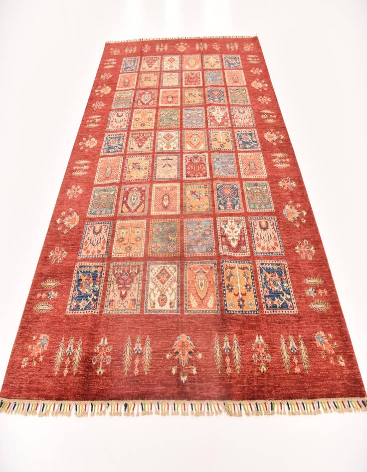 Detail image of  7' x 9' 4  Hand Knotted Ariana Ziegler Rug