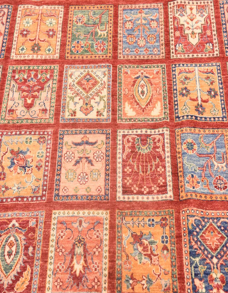 Detail image of  7' x 9' 4  Hand Knotted Ariana Ziegler Rug