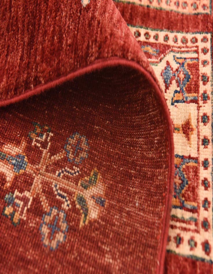 Detail image of  7' x 9' 4  Hand Knotted Ariana Ziegler Rug