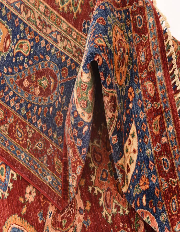 Detail image of  8' 2 x 11' 5  Hand Knotted Ariana Ziegler Rug