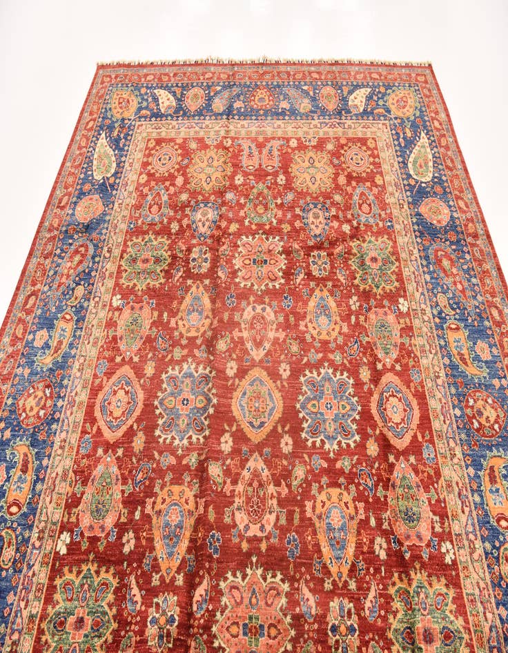 Detail image of  8' 2 x 11' 5  Hand Knotted Ariana Ziegler Rug