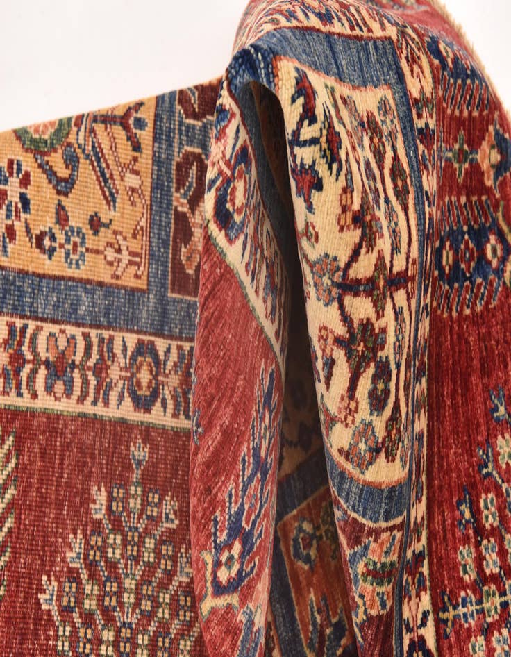 Detail image of  5' 10 x 7' 9  Hand Knotted Ariana Ziegler Rug