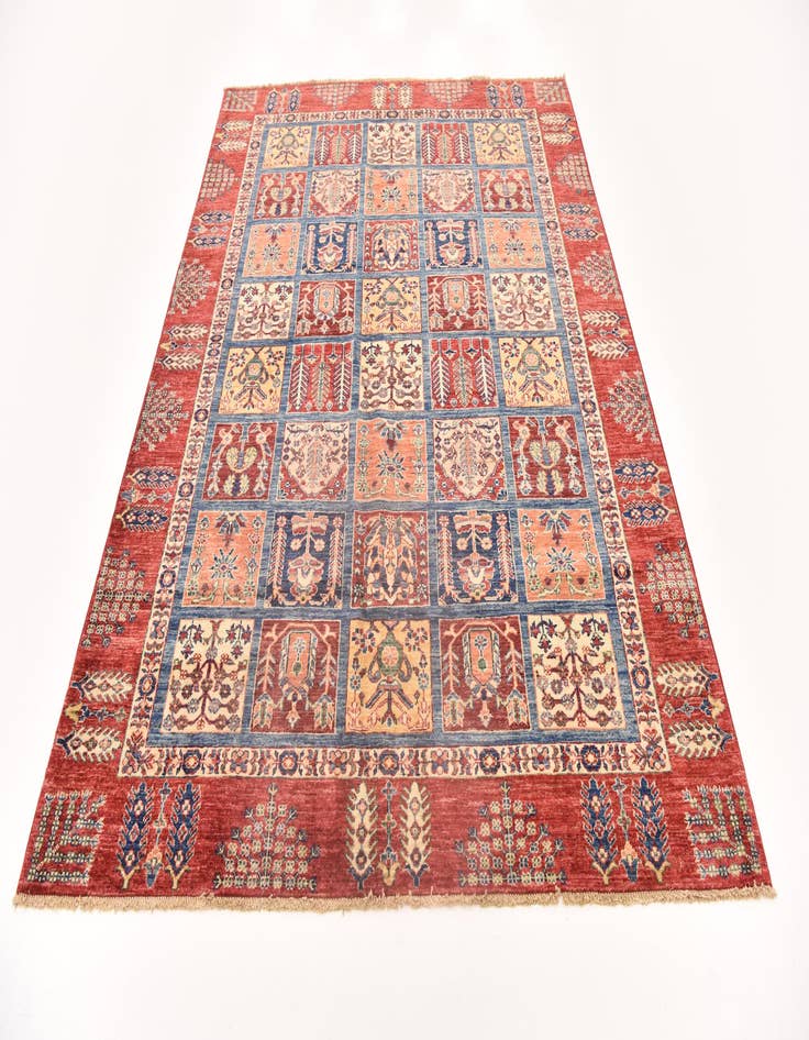 Detail image of  5' 10 x 7' 9  Hand Knotted Ariana Ziegler Rug