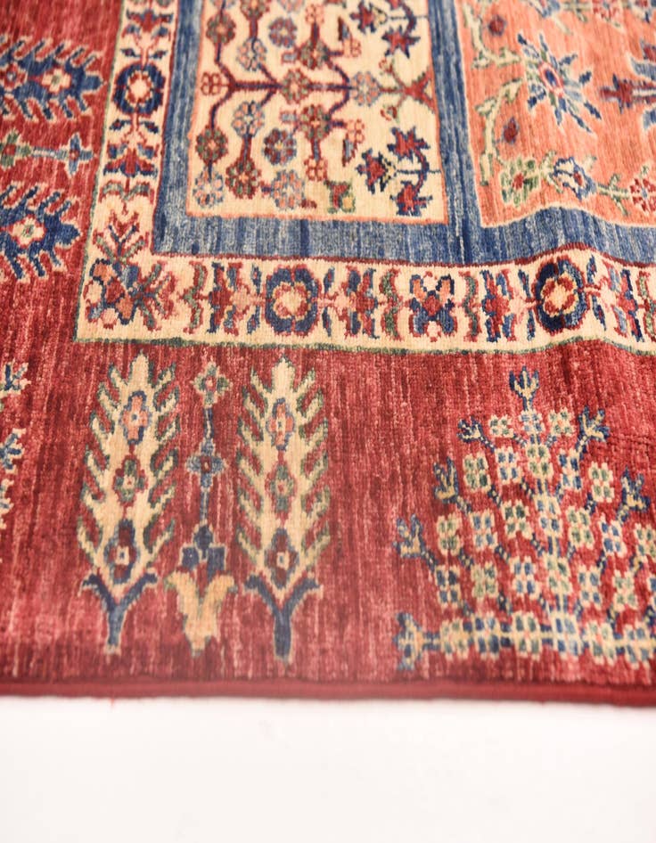 Detail image of  5' 10 x 7' 9  Hand Knotted Ariana Ziegler Rug