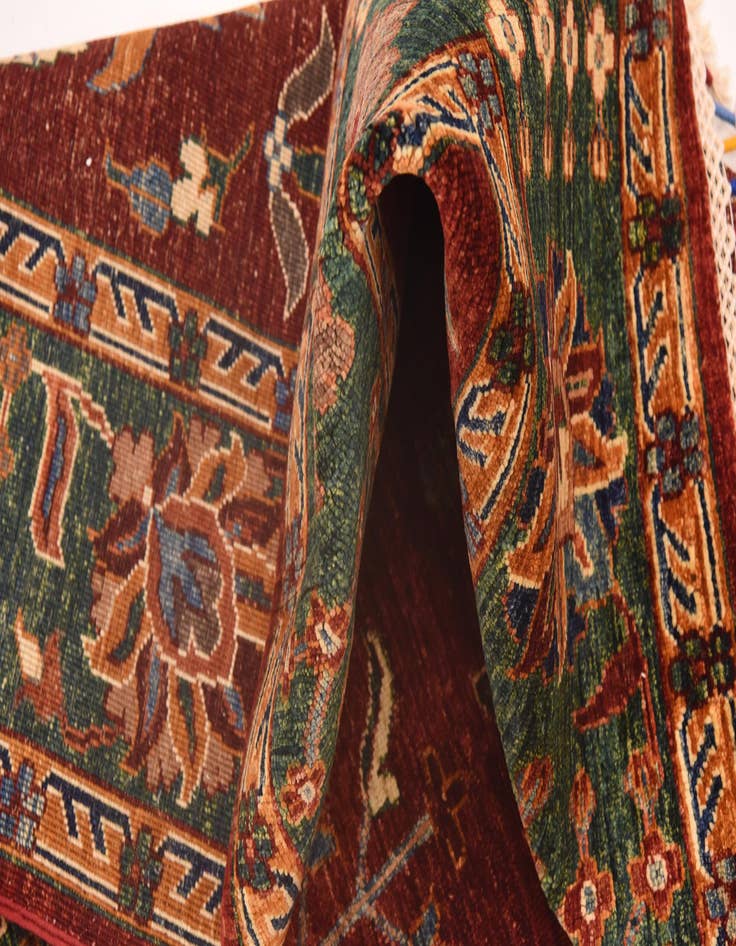 Detail image of  5' 9 x 7' 8  Hand Knotted Ariana Ziegler Rug