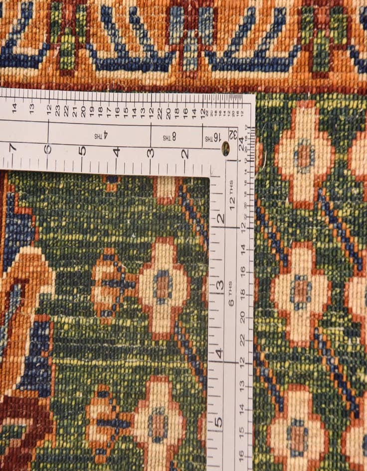 Detail image of  5' 9 x 7' 8  Hand Knotted Ariana Ziegler Rug