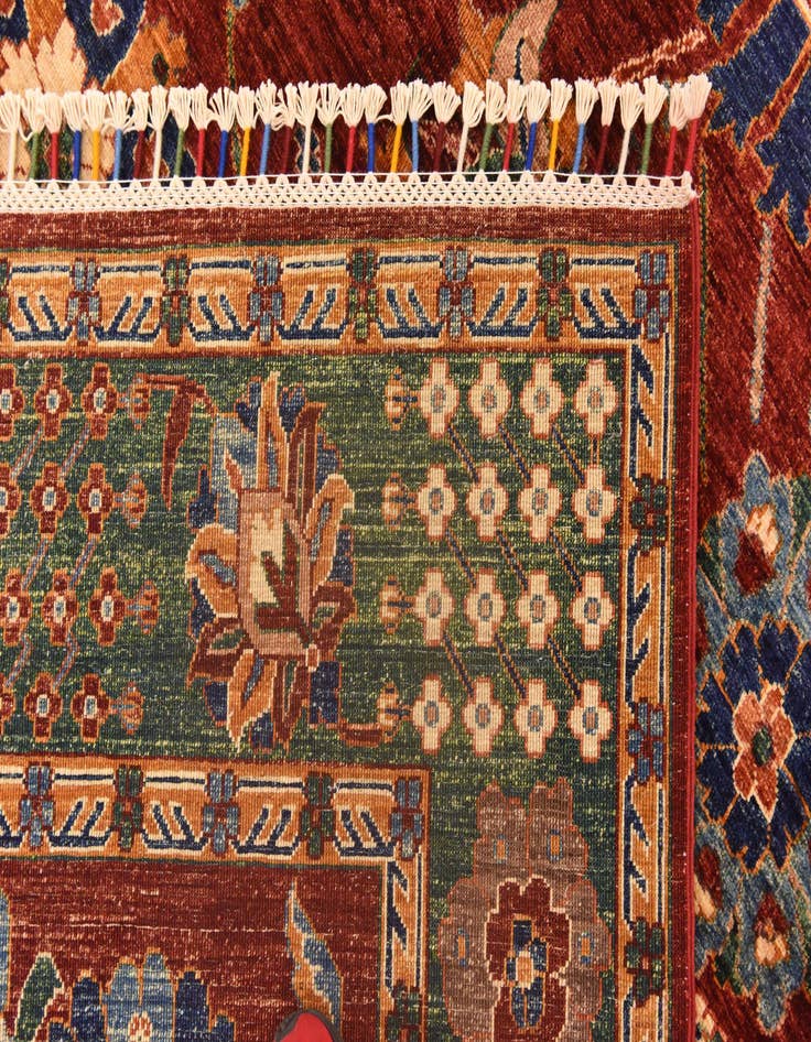 Detail image of  5' 9 x 7' 8  Hand Knotted Ariana Ziegler Rug