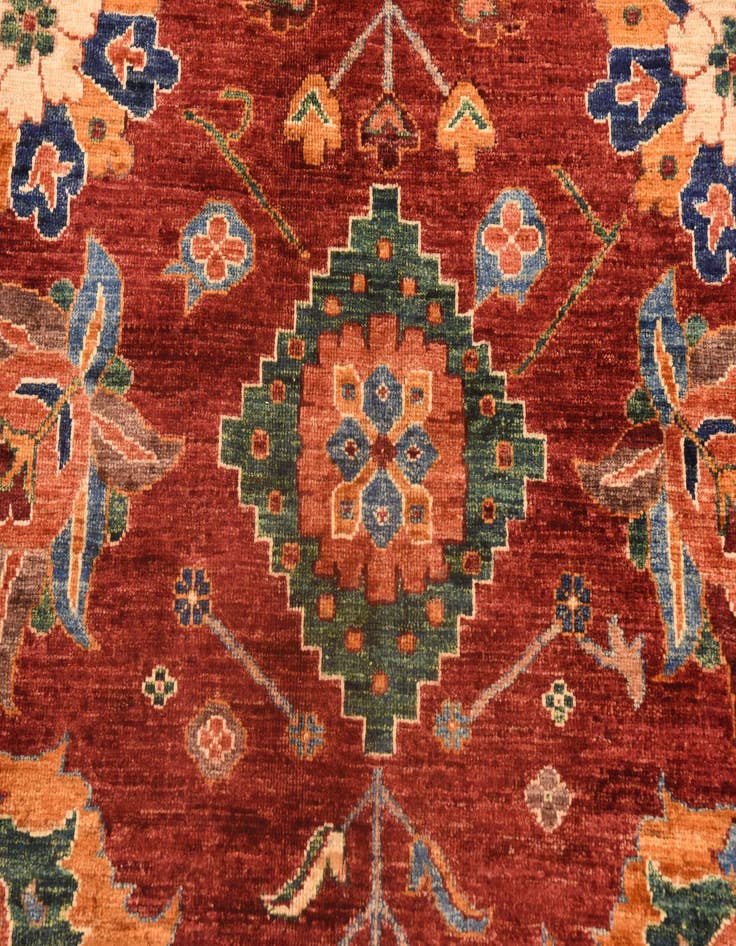 Detail image of  5' 9 x 7' 8  Hand Knotted Ariana Ziegler Rug