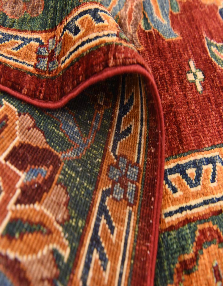 Detail image of  5' 9 x 7' 8  Hand Knotted Ariana Ziegler Rug