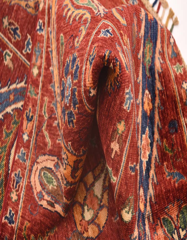 Detail image of  5' 7 x 7' 10  Hand Knotted Ariana Ziegler Rug