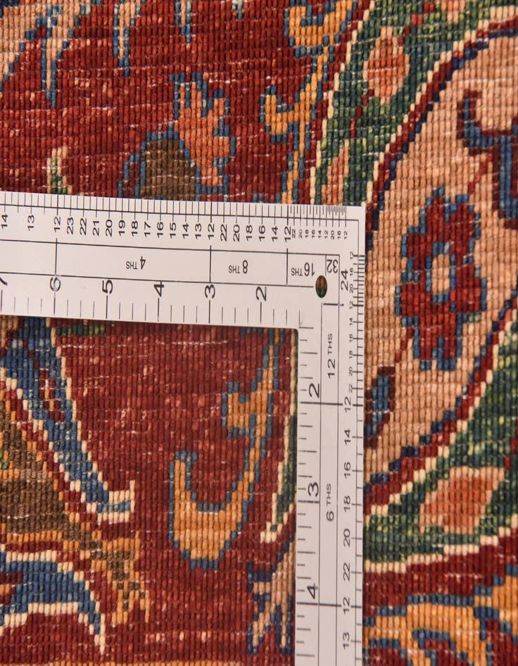 Detail image of  5' 7 x 7' 10  Hand Knotted Ariana Ziegler Rug