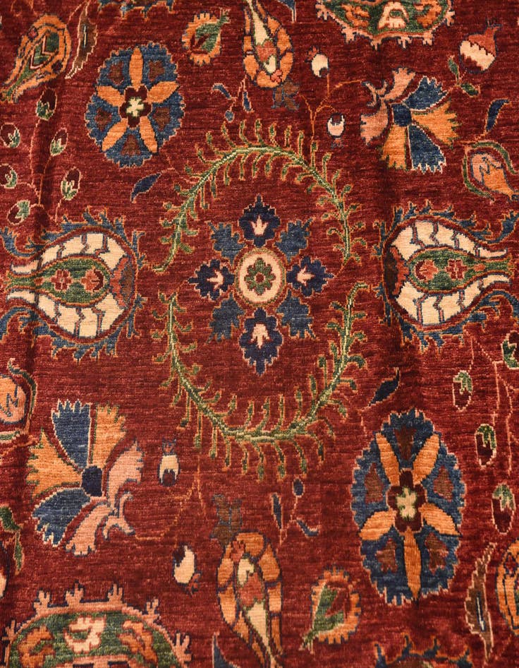 Detail image of  5' 7 x 7' 10  Hand Knotted Ariana Ziegler Rug