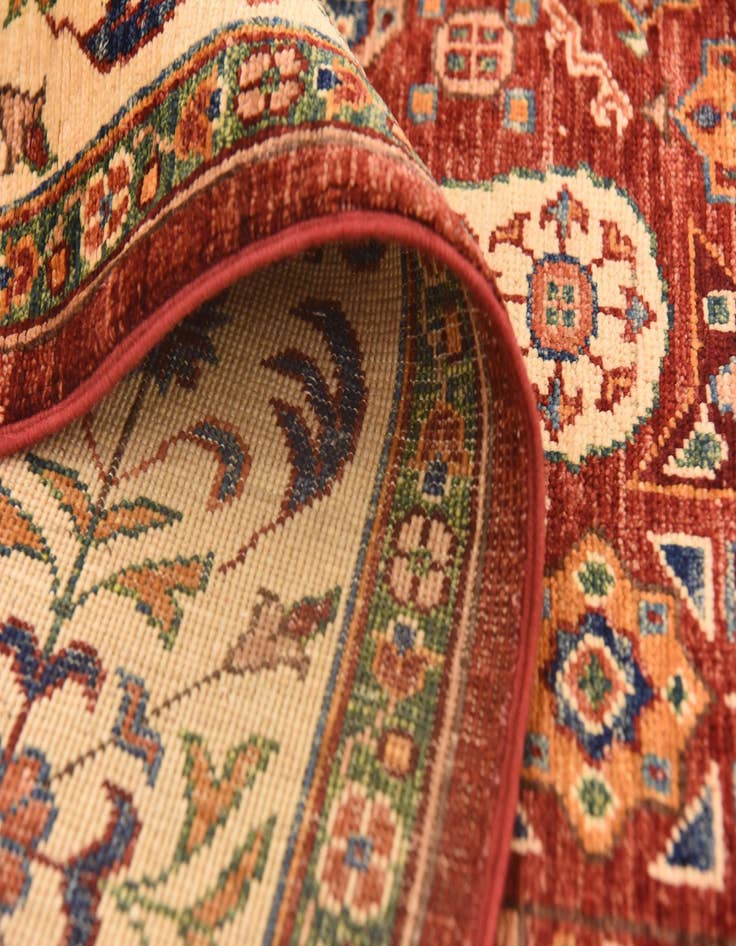 Detail image of  5' 11 x 8' 6  Hand Knotted Ariana Ziegler Rug