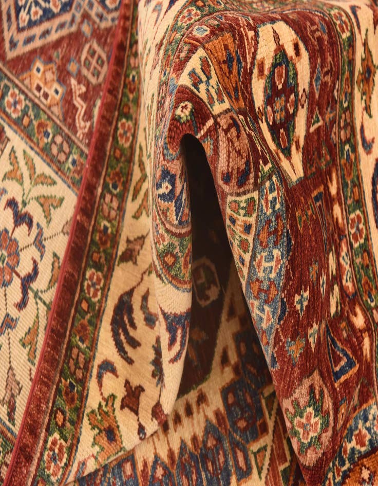 Detail image of  5' 11 x 8' 6  Hand Knotted Ariana Ziegler Rug