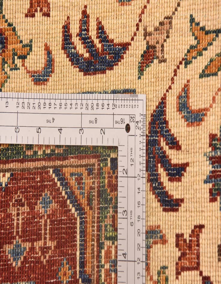 Detail image of  5' 11 x 8' 6  Hand Knotted Ariana Ziegler Rug