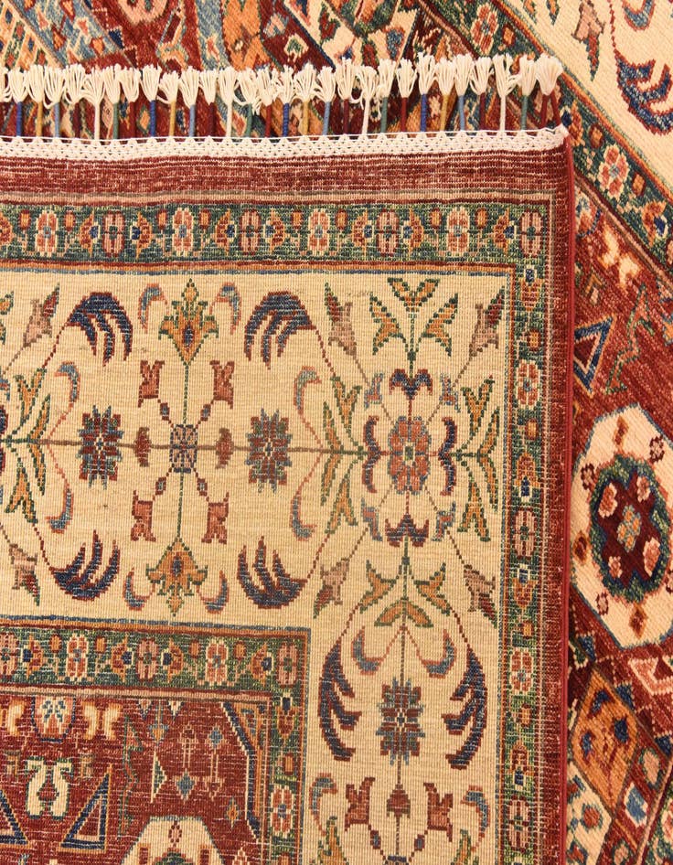 Detail image of  5' 11 x 8' 6  Hand Knotted Ariana Ziegler Rug