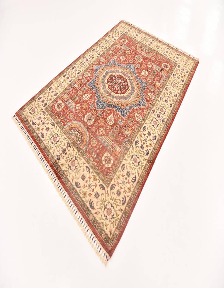 Detail image of  5' 11 x 8' 6  Hand Knotted Ariana Ziegler Rug